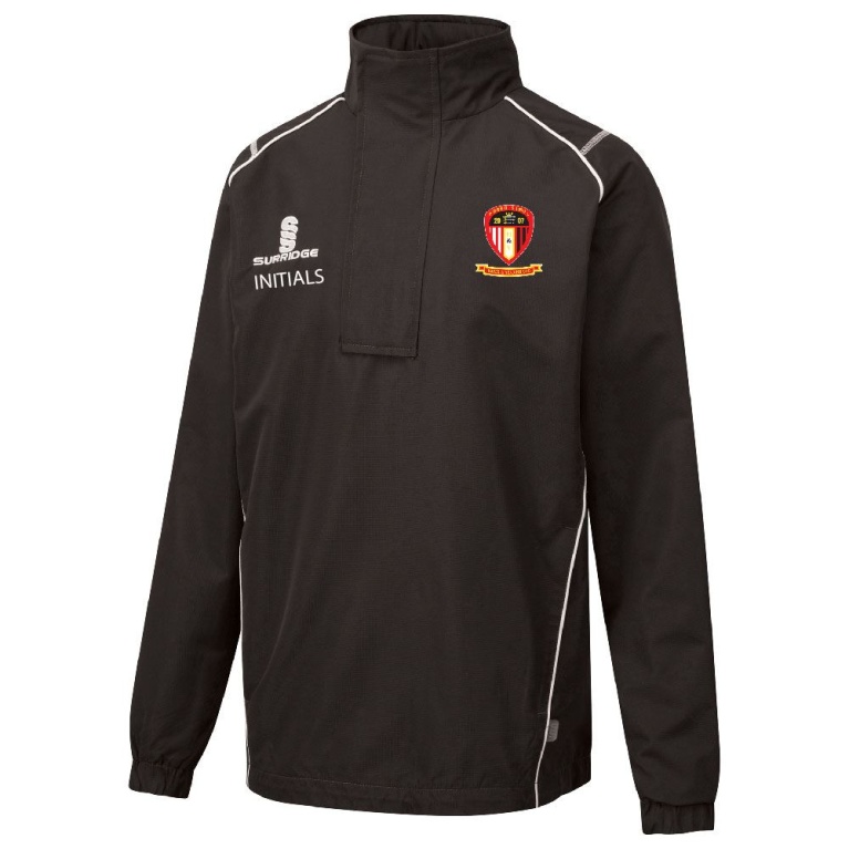 HAYES AND YEADING FC 1/4 ZIP RAIN JACKET